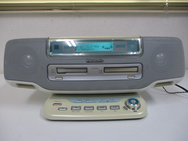 パナソニックMDラジカセRX-MDX81中古品CDラジカセ カセットテープ パナソニックMDラジカセRX-MDX81中古品CDラジカセ カセット