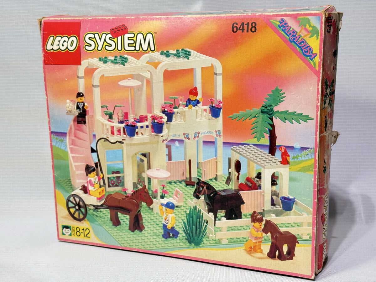 1996年　ジャンク　LEGO レゴ　6418 ペガサスホテル パラディサシリー