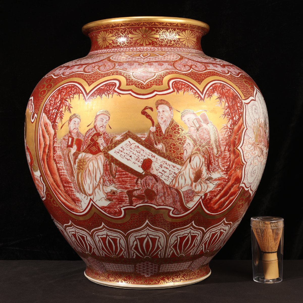 九谷焼 　陶正　大花瓶　高さ35cm 花器　飾壷 2025年最新】九谷 陶正 花瓶の人気アイテム - メルカリ