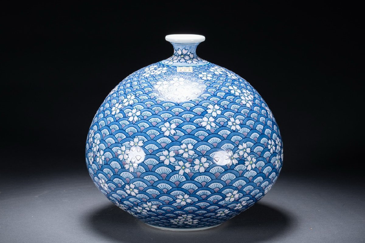 Yahoo!オークション -「有田焼 飾壺」(染付) (伊万里、有田)の