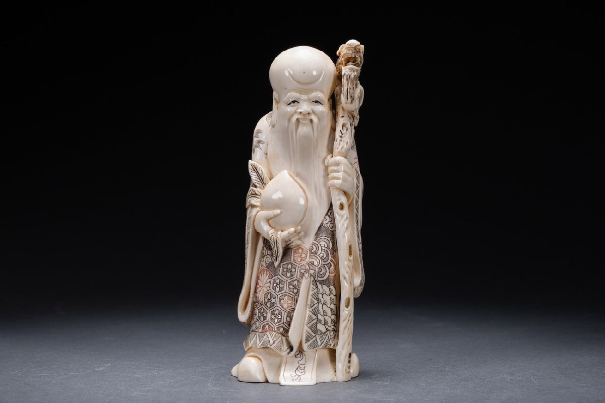 2025年最新】Yahoo!オークション -寿老人 置物の中古品・新品