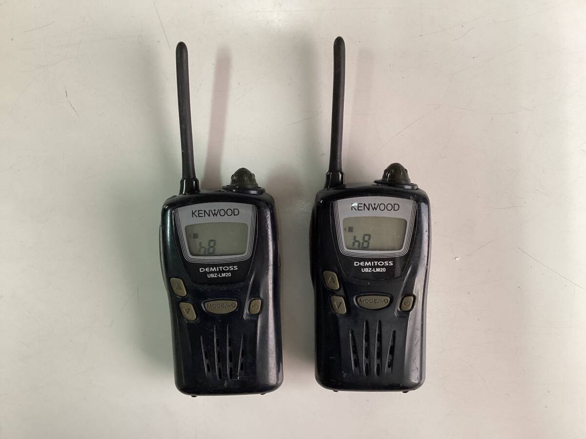 値下げ　未使用　KENWOOD UBZ-LM20 トランシーバー　セット UBZ-LM20-336x216.jpg