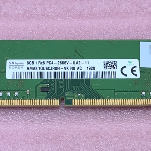 ΦSK hynix HMA81GU6CJR8N-VK *PC4-21300/DDR4-2666/PC4-2666V 288Pin DDR4 UDIMM 8GB 動作品