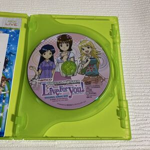 102-92 アイドルマスター ライブフォーユー! 数量限定オリジナルアニメDVD XBOX360ソフト無し