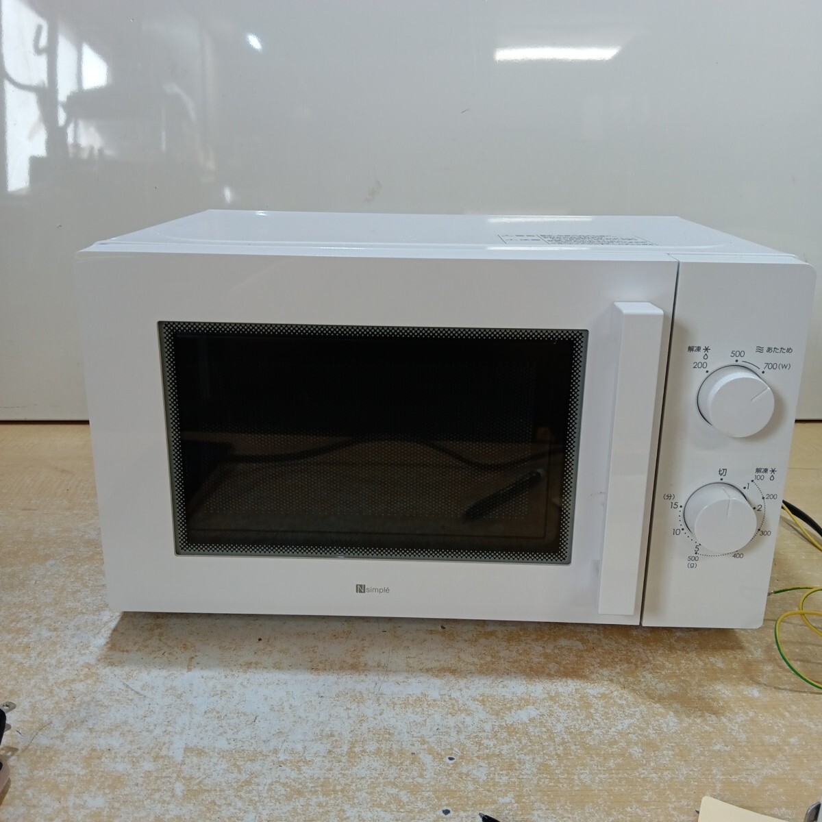 5929②単機能　電子レンジ　新品未使用 電子レンジ（シンプル機能）