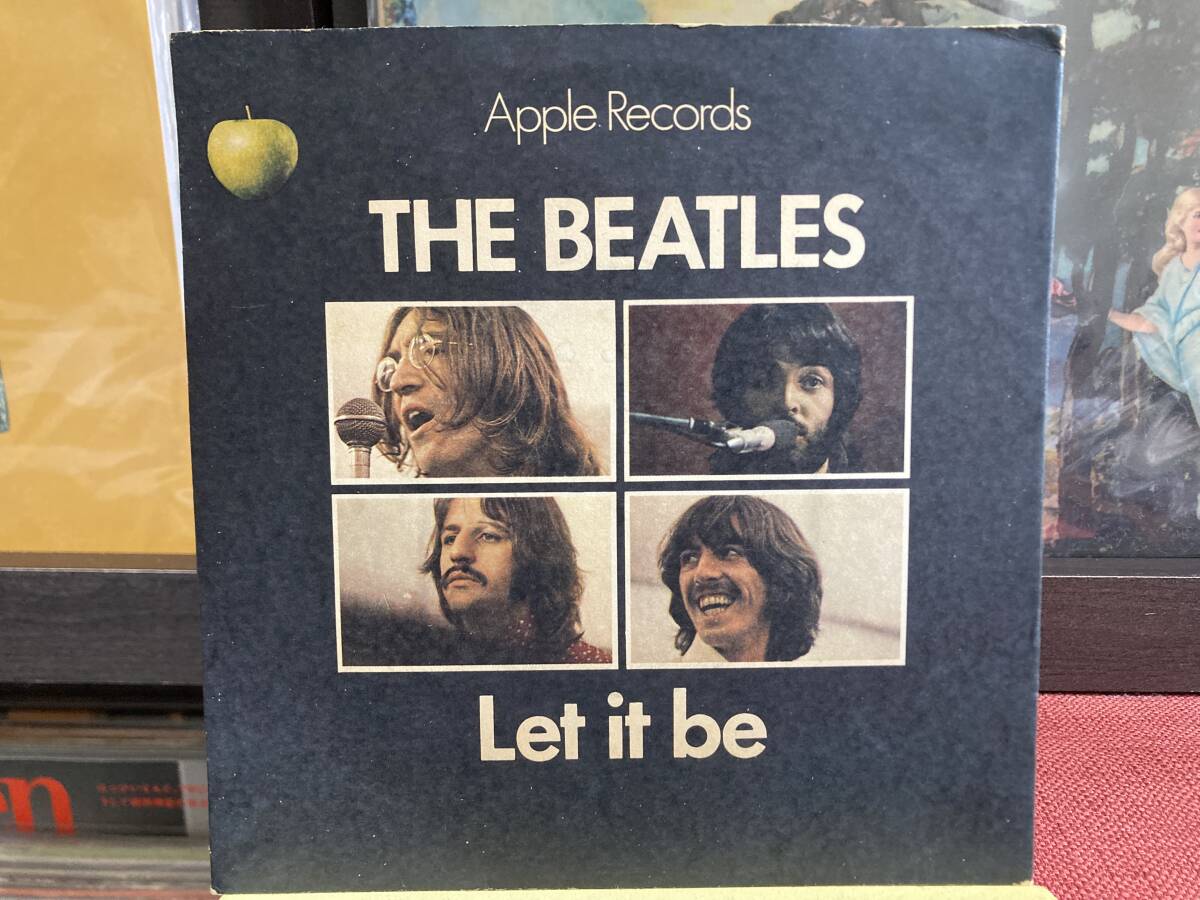 レコード　UK盤　ビートルズ　レットイットビー　送料込み Yahoo!オークション -「let it be uk」の落札相場・落札価格