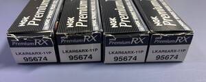 NGK プレミアムRX LKAR6ARX-11P (95674) 4本 80ヴォクシーノア エスクァイア プリウス α PHV プロボックス