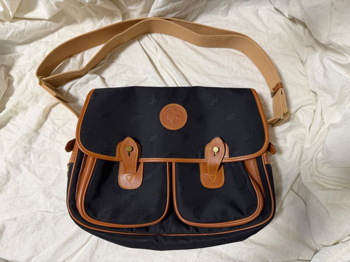 HUNTING WORLD ショルダーバッグ新品未使用 ハンティングワールド ショルダーバッグ 斜め掛け ユニセックス