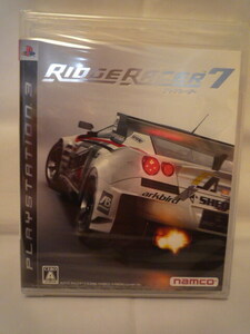 リッジレーサー7 RIDGERACER7 新品未開封 プレイステーション3用ソフト