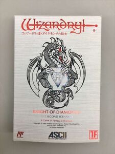 ウィザードリィ3 ダイヤモンドの騎士 外箱 内箱 説明書付き ファミリーコンピュータ ゲームソフト 2510BKR100
