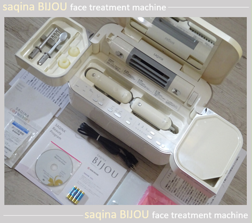 【サキナ/saqina】美顔器 スチームイオン導入 吸引　赤外線　フェイス　頭皮 サキナ/saqina】美顔器 スチームイオン導入 吸引 赤外線