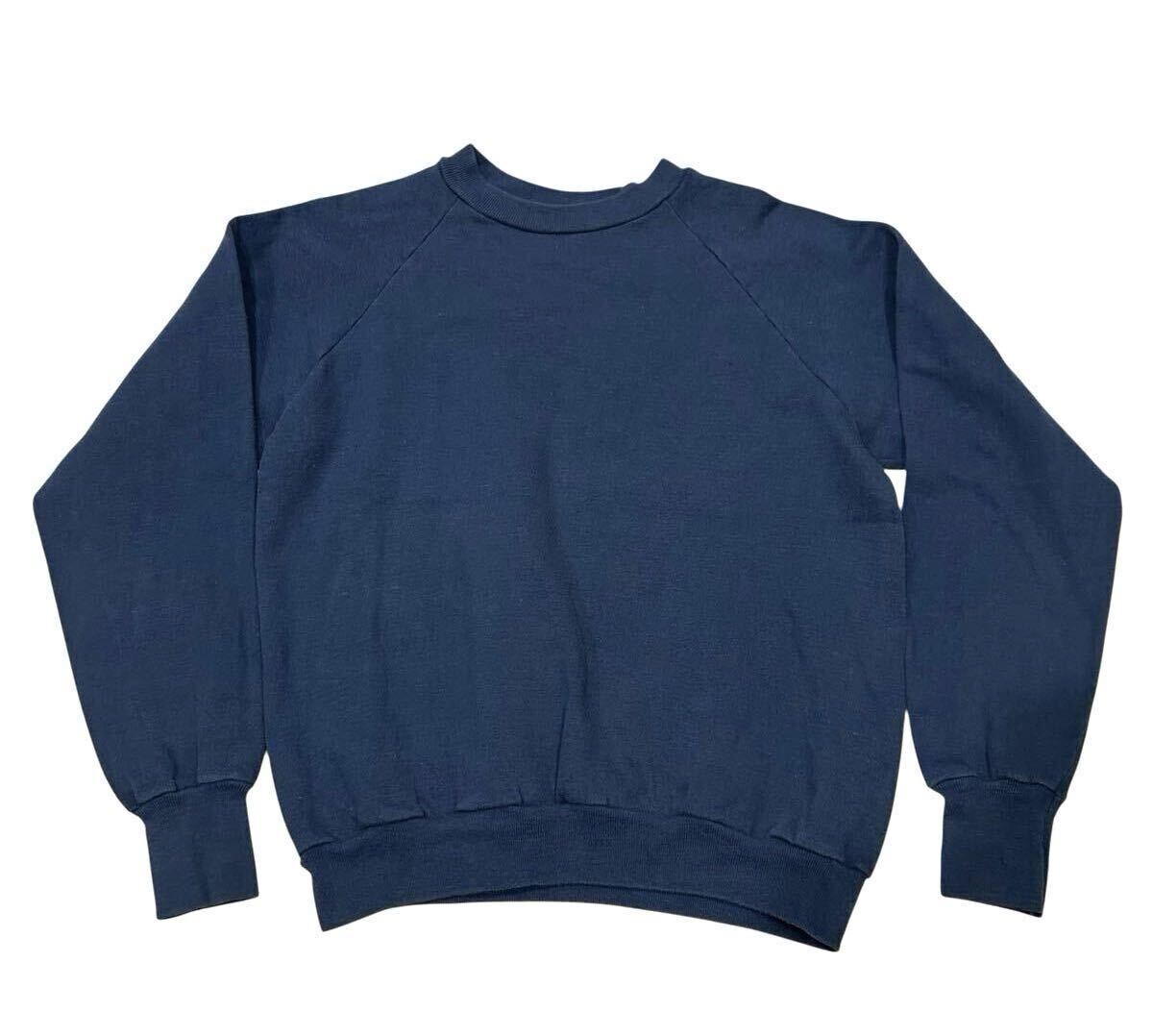 Yahoo!オークション -「ビンテージスウェット ナス紺」の落札