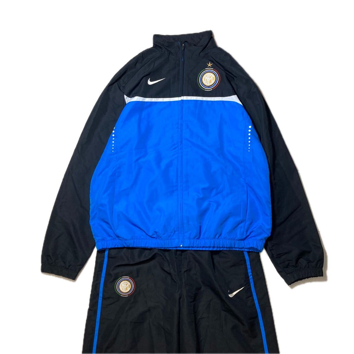Nike ×インテルジャケット トレーニングウェア NIKE ナイキ サッカー インテル ジャージ 上 トラックジャケット