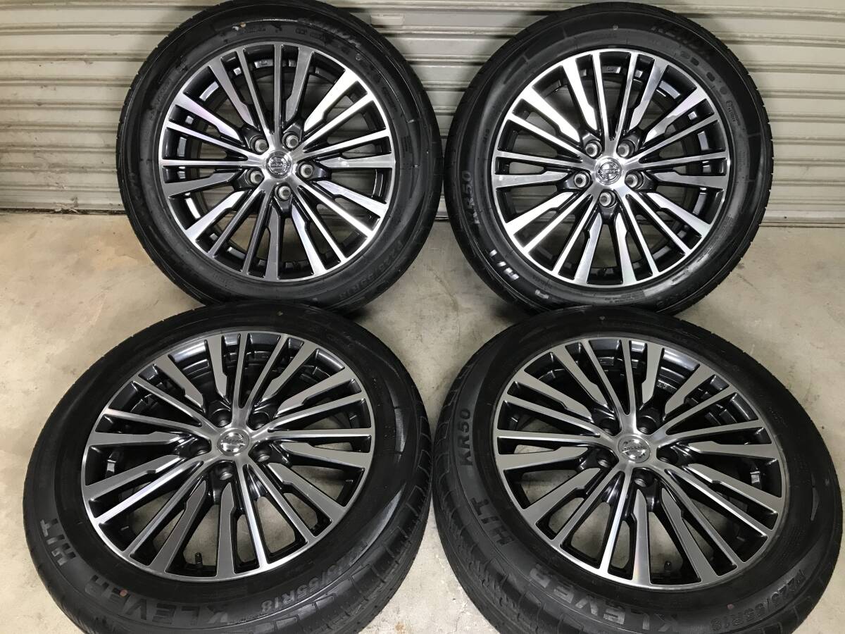 エルグランドハイウェイスター純正タイヤホイールセット ENKEI製】ニッサン E52 エルグランド ハイウェイスター 純正