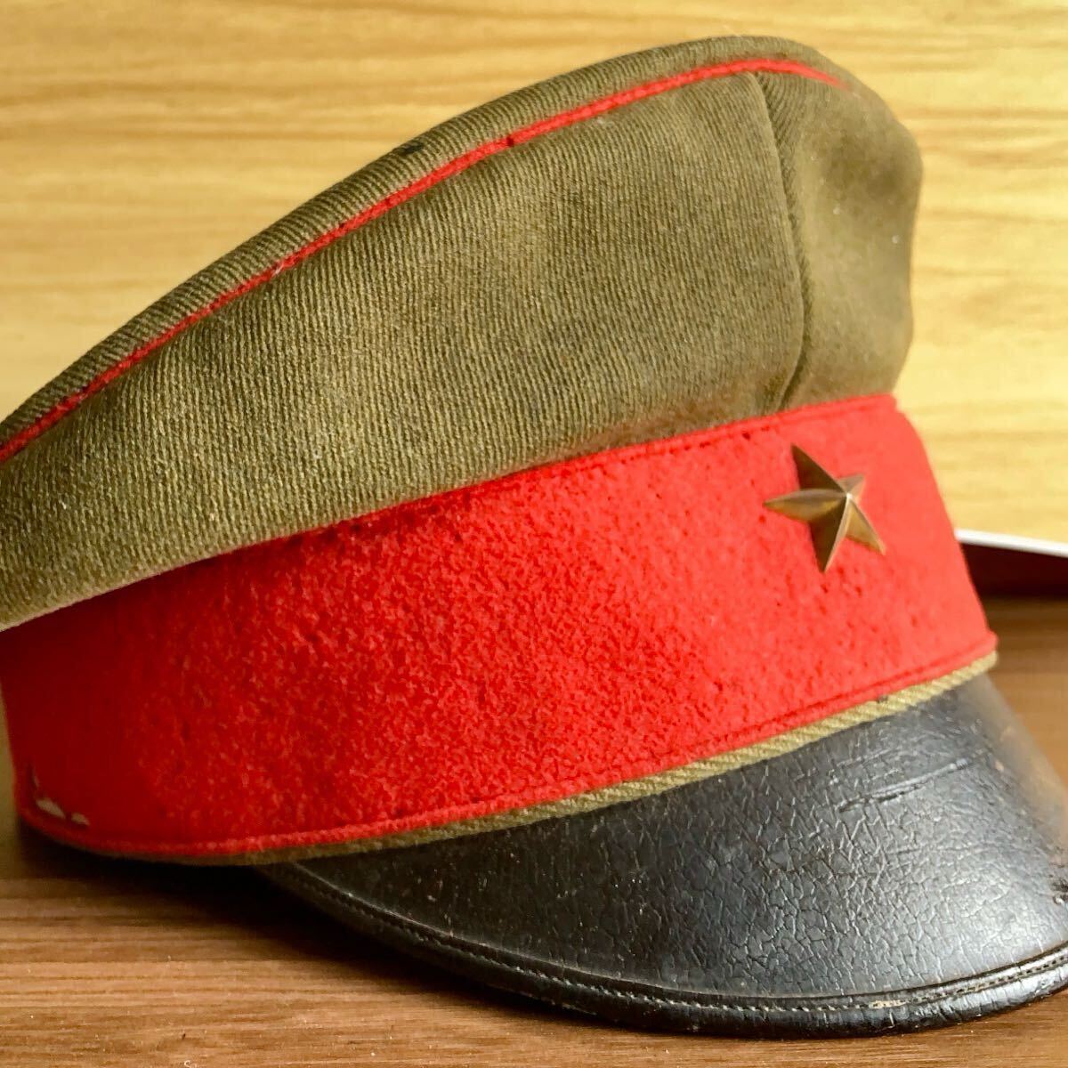 櫻井製　旧日本陸軍　将校用軍帽　59cm 美品 櫻井製 旧日本陸軍 将校用軍帽 59cm 美品 Yahoo!オークション