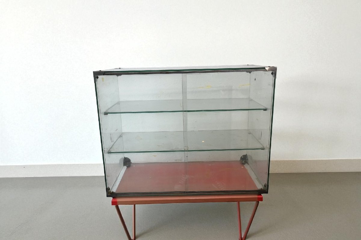 昭和ヴィンテージ ショーケース 1970's ヴィンテージ ディスプレイ ショーケース ※近畿圏内のみ