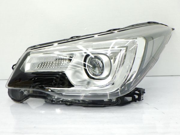 フォレスター SG5後期ヘッドライト ハロゲン SG5 フォレスター後期 HID車用ヘッドライト純正加工品 イカリング&LED