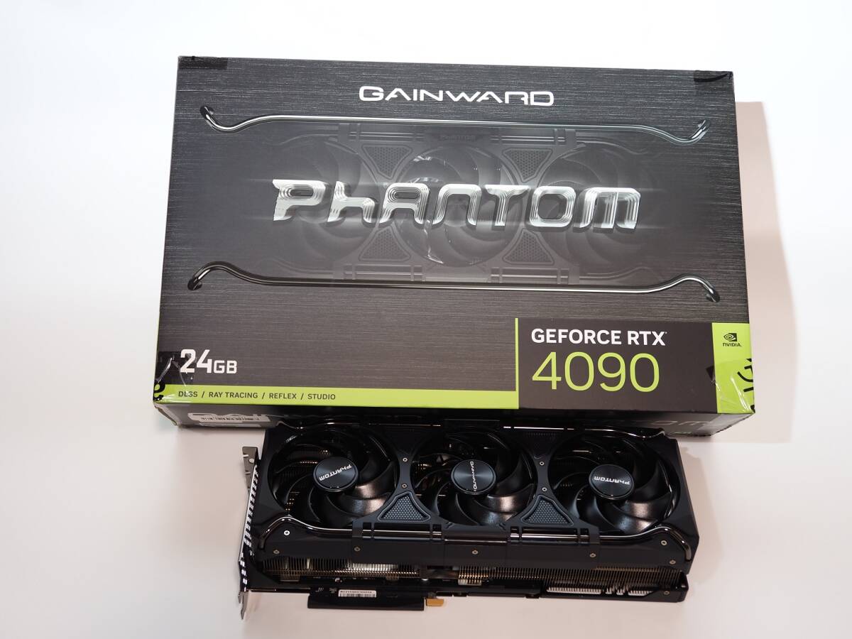 Gainward NVIDIA Geforce RTX4090 中古 付属品完備 GAINWARD GeForce RTX 4090 PHANTOM 24GB GDDR6X - 株式会社