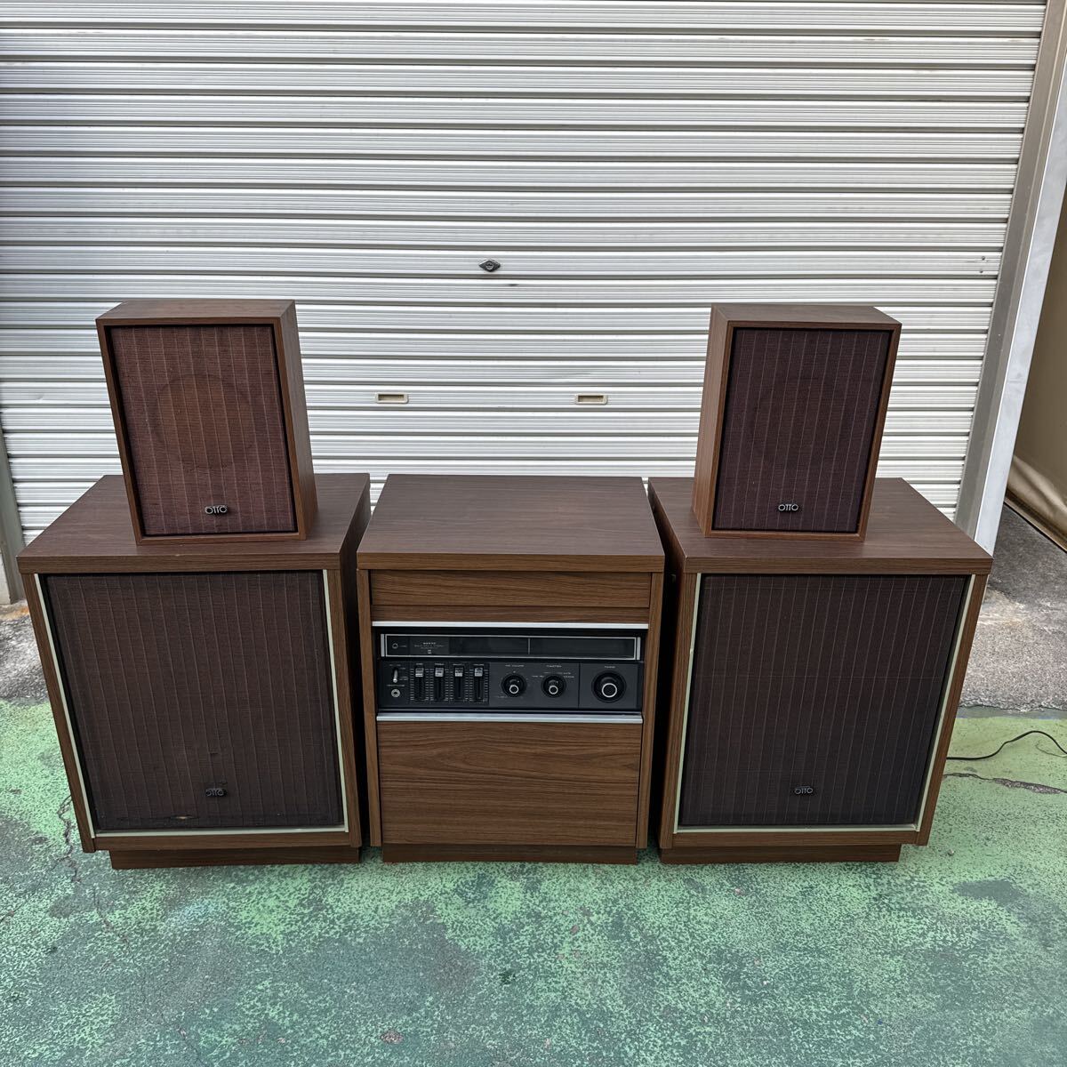 レトロ・ステレオセット・ジャンク品 Yahoo!オークション -「ステレオ 昭和」(その他) (オーディオ