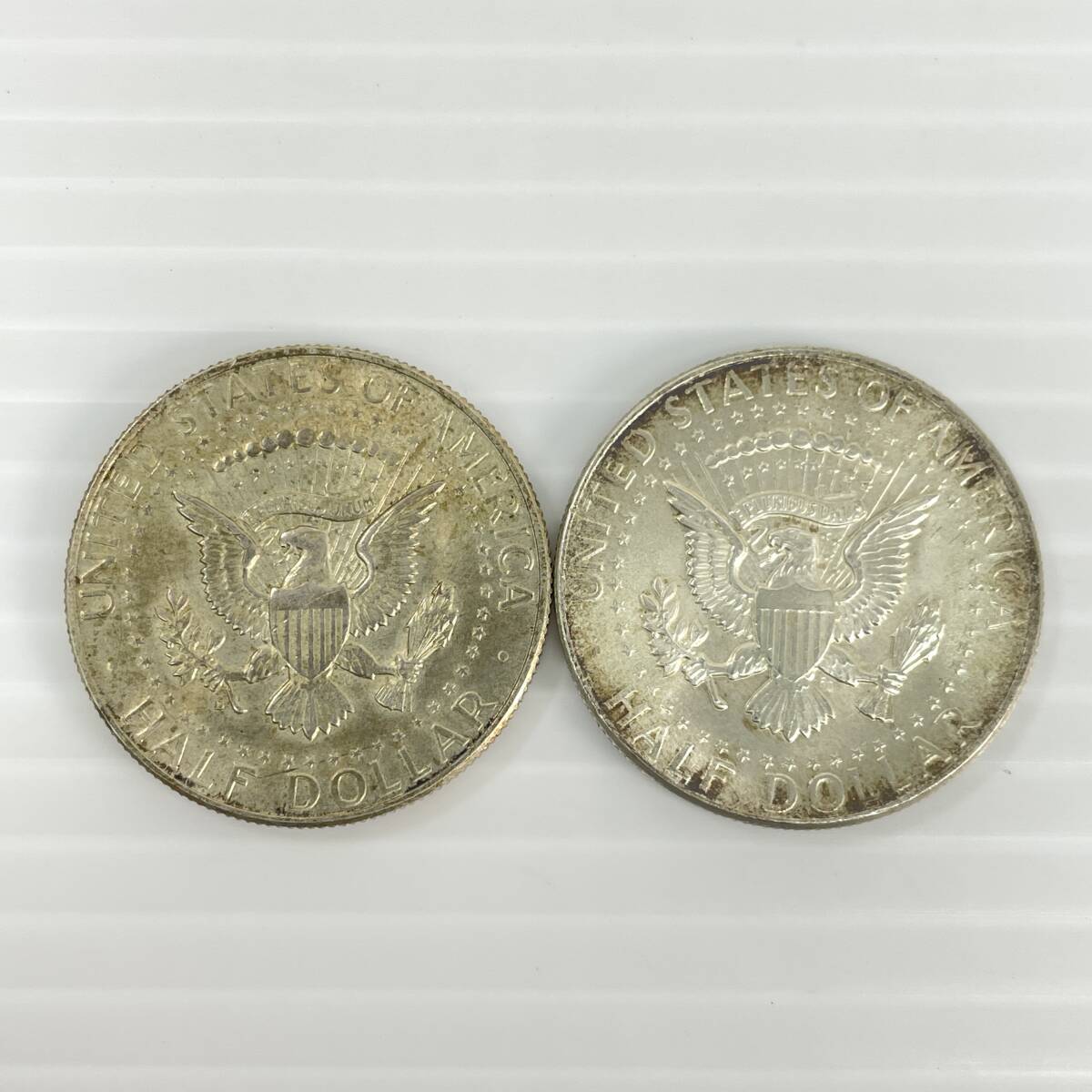 ケネディ1964年銀貨×２枚 Yahoo!オークション -「ケネディ 銀貨 1964」の落札相場・落札価格