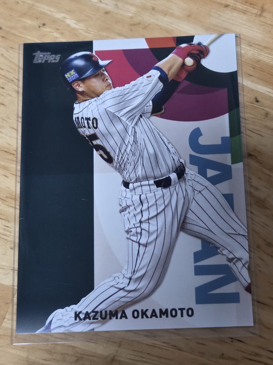 2023 topps Japan edition  岡本和真 PP-3【岡本和真/読売ジャイアンツ】2024 Topps NPB Stadium Club