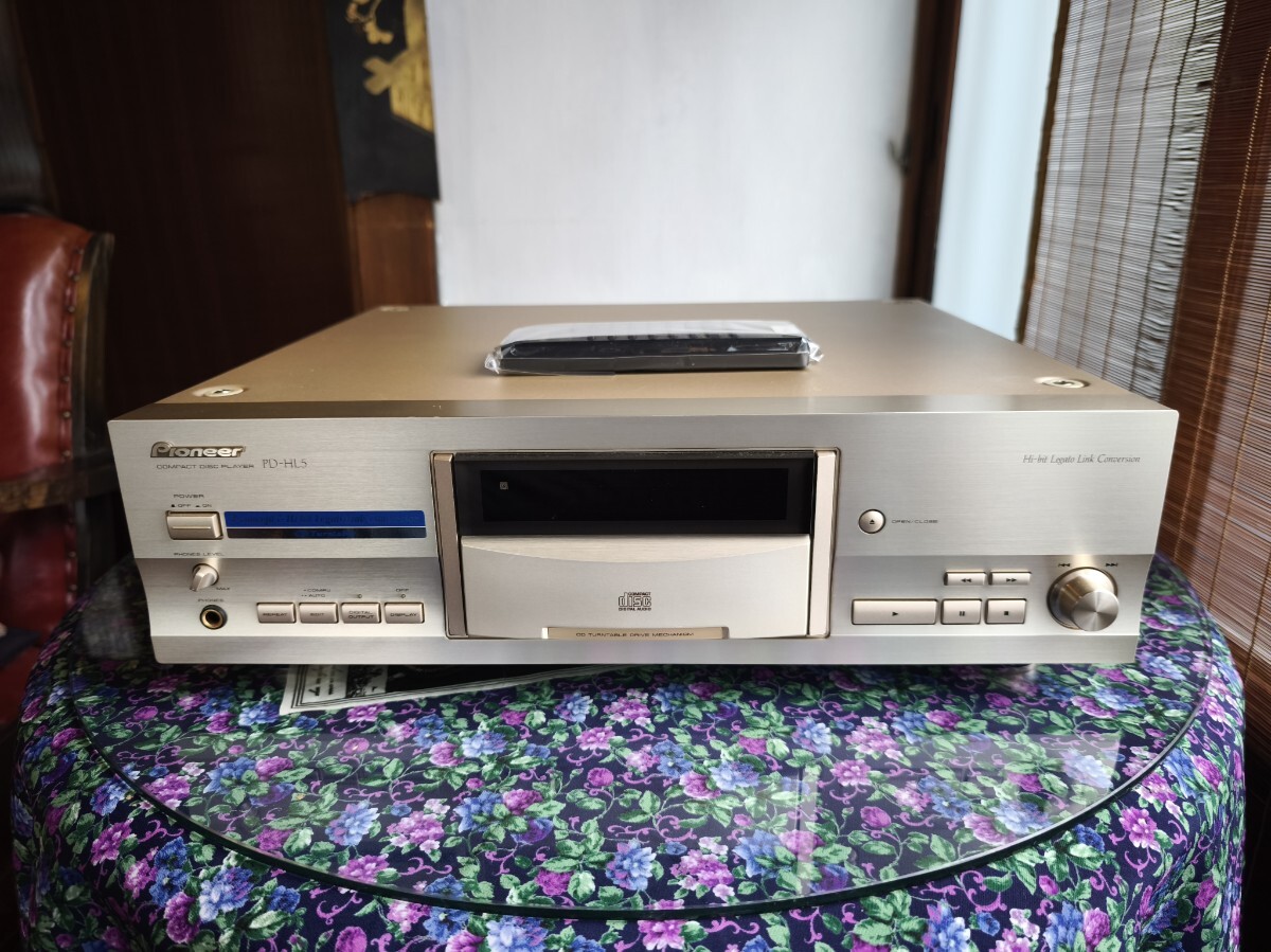 パイオニアCDプレーヤー PD−HL5 ターンテーブル方式 可動確認済み品 パイオニアCDプレーヤー PD−HL5 ターンテーブル方式 可動確認