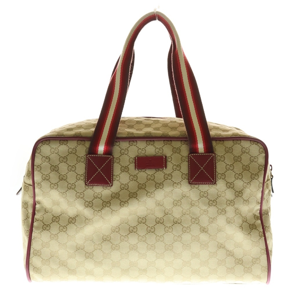 Yahoo!オークション -「gucci グッチ ボストンバッグ ggキャンバス