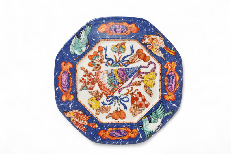 ♪美品♪エルメス　ピエール・ドリアン・エ・ドクシダン　大皿　箱つき　2枚 ♪美品♪エルメス ピエール・ドリアン・エ・ドクシダン 大皿 箱