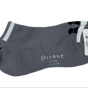 2025秋冬 ピッコーネ クラブ ソックス グレー