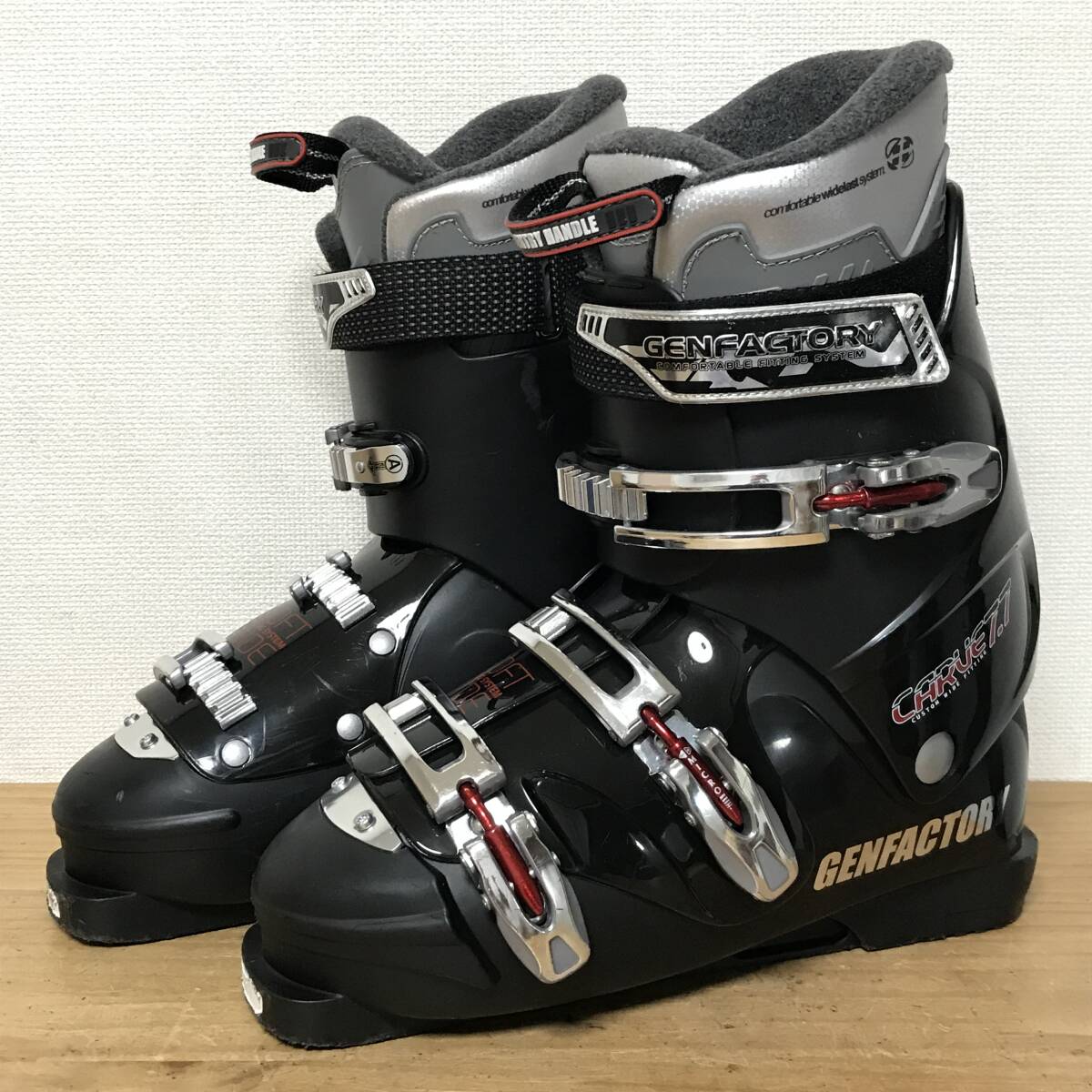 未使用27.5cm GENFACTORY CARIUS 5 スキーブーツブラック 未使用27.5cm GENFACTORY CARIUS 5 スキーブーツブラック - メルカリ