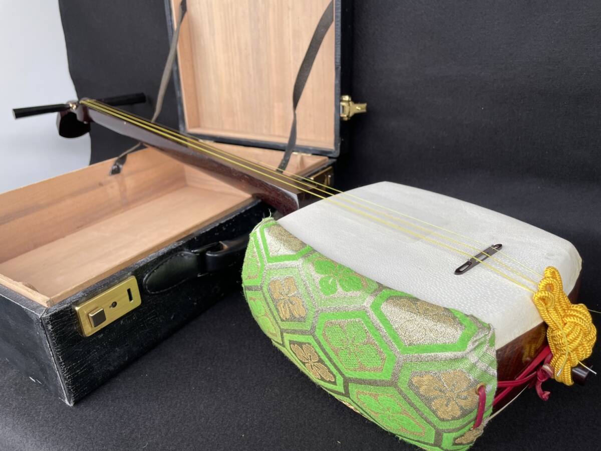 g*i様 三味線一式（中古品） Yahoo!オークション -「三味線 中古」の落札相場・落札価格