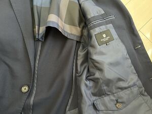 ブラックレーベルクレストブリッジ テーラードジャケット 2B チェック 洗濯可  CRESTBRIDGE BLACK LABEL