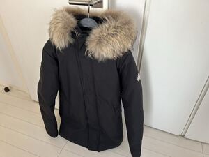 ピレネックス ダウンジャケット アヌシー ファー INT’L 黒 Sサイズ  PYRENEX ANNECY