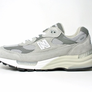 創業100周年記念モデル・新品【ニューバランス】US9.5D(27.5cm)・U992GY・グレー・メイドインUSA・アメリカ製/U992NY/U992BK/MR993GL