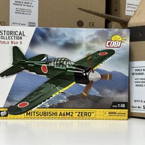 コビ COBI 5861 零戦 A6M2 三菱 MITSUBISHI Zero 艦上戦闘機 堀越二郎 中島飛行機 ブロック 玩具 1:48 EU(ポーランド)製