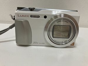【M07807】中古現状品 動作未確認 パナソニック Panasonic LUMIX DMC-TZ55 コンパクトデジタルカメラ バッテリー付 充電器なし