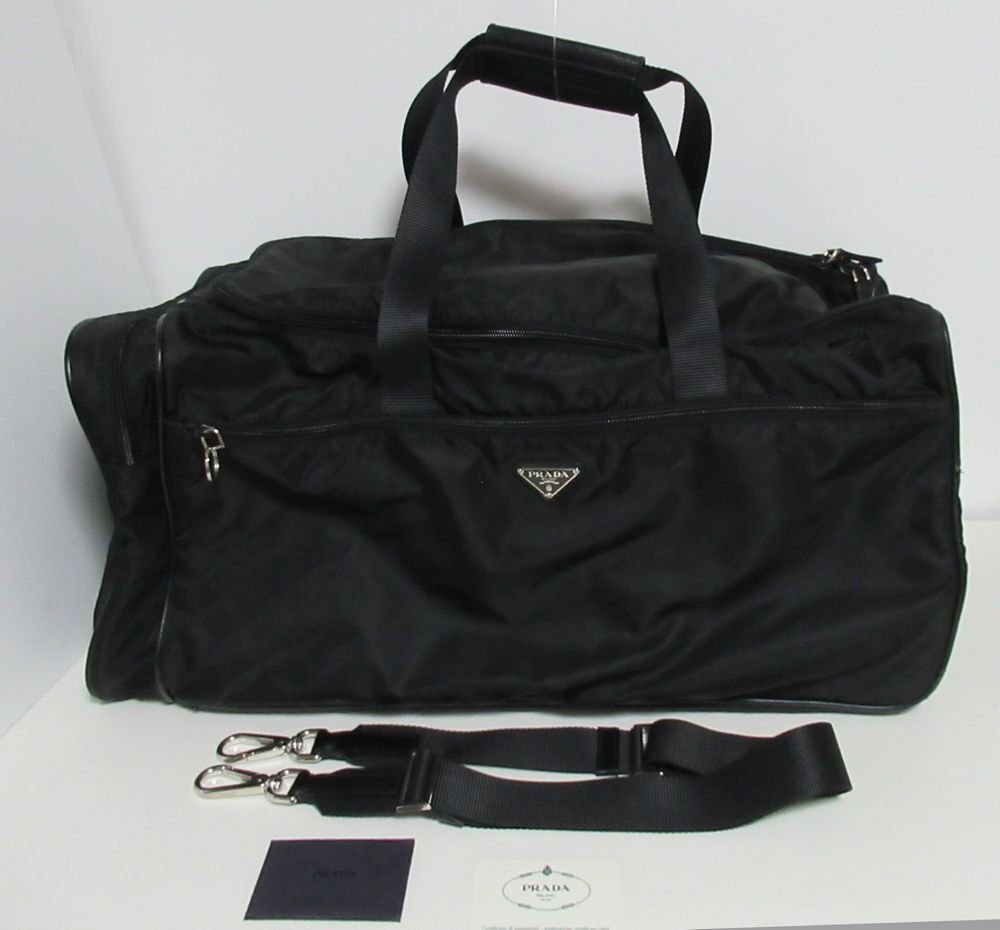 2025年最新】Yahoo!オークション -プラダ キャリーバッグの中古