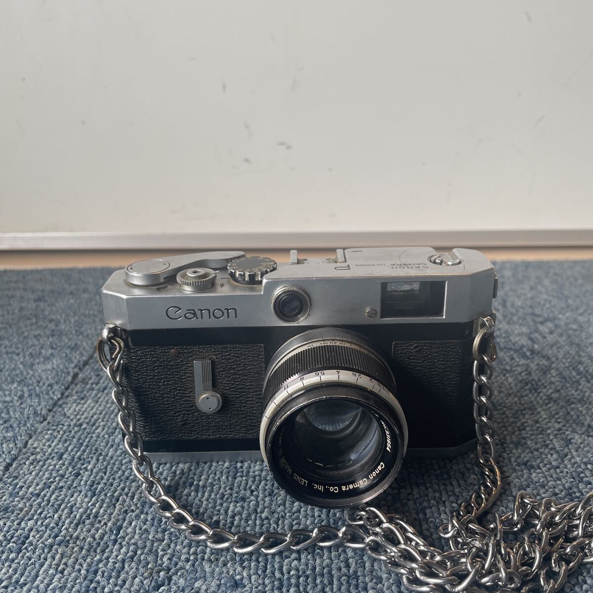 【ジャンク】キヤノン Ｐ型　ファインダーカメラ　レンズ　H.C5cm/2 ジャンク】キヤノン P型 ファインダーカメラ レンズ H.C5cm/2