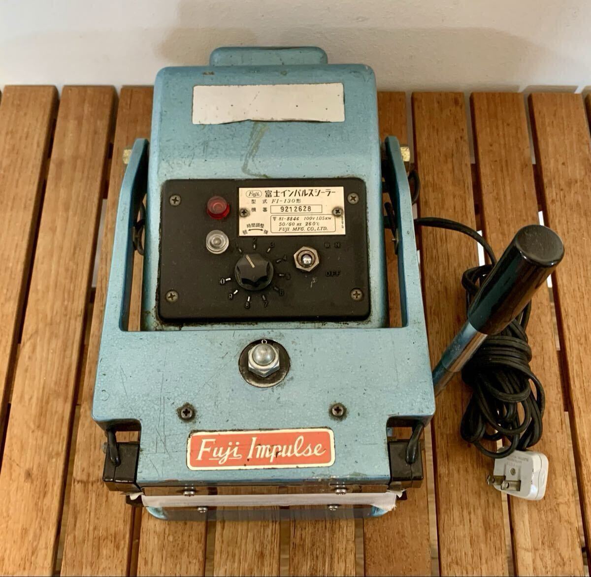 富士インパルス　シーラー　FI130 富士インパルス：旧製品：消耗部品情報 FT-130、FT-230_1992年モデル