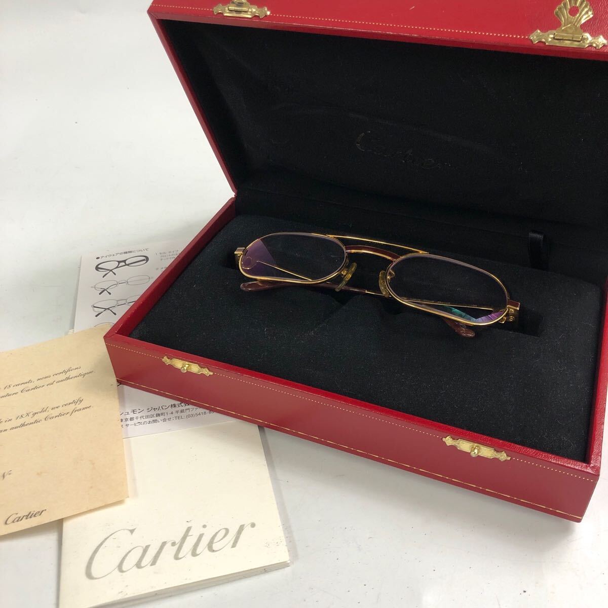 最終価格　カルティエ　メガネケース　サングラスケース Yahoo!オークション -「カルティエ メガネ ケース」の落札相場