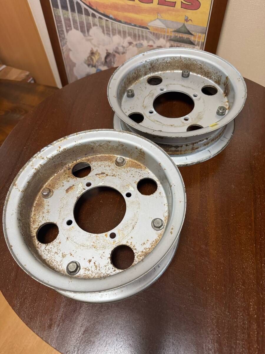 Z50Jモンキー用シルバーホイール モンキー用 純正タイプ 8インチアルミホイール 2.5J 4ホール