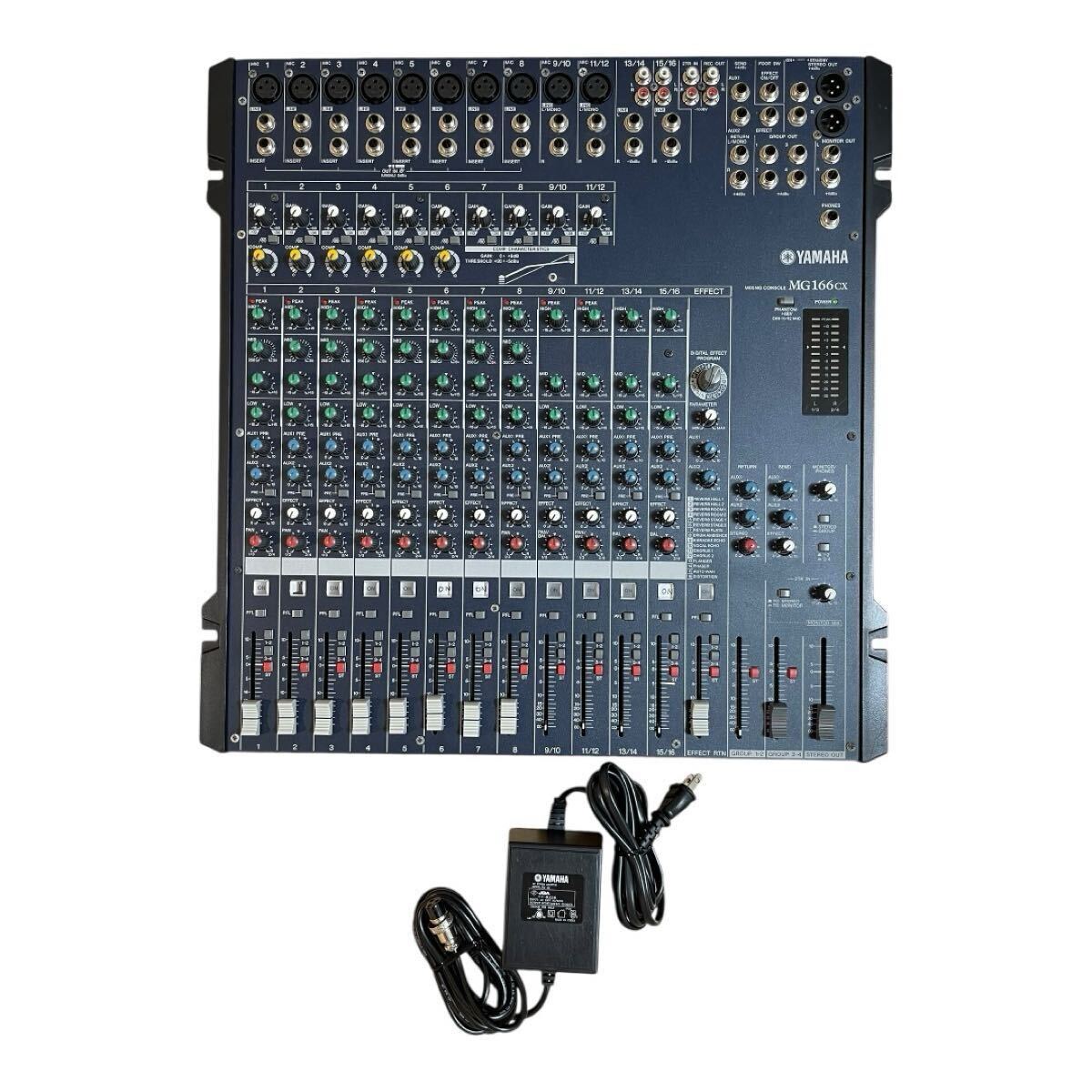 YAMAHA ミキサー MG166c 本体のみ Amazon | ヤマハ ミキシングコンソール MG166C | ミキサー