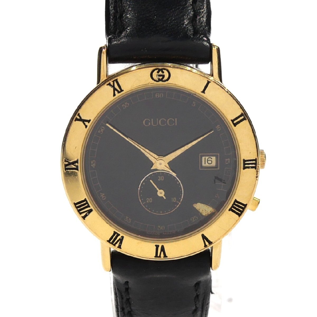 稼動品　GUCCI グッチ　3800L ゴールドケース　腕時計　レディース 稼動品 GUCCI グッチ 3800L ゴールドケース 腕時計 レディース