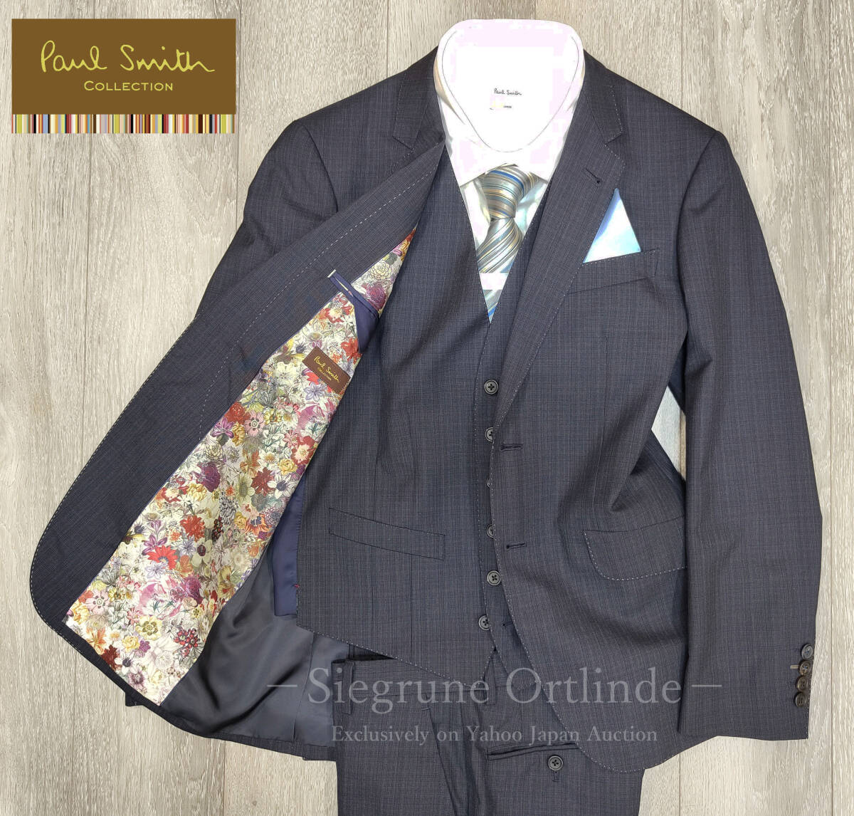 Yahoo!オークション -「ポールスミス スーツ 裏地」の落札相場・落札価格