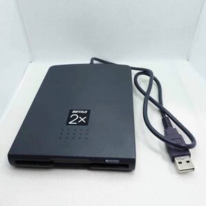 【動作OK】BUFFALO FD-2USB USB対応2倍速フロッピーディスクドライブ