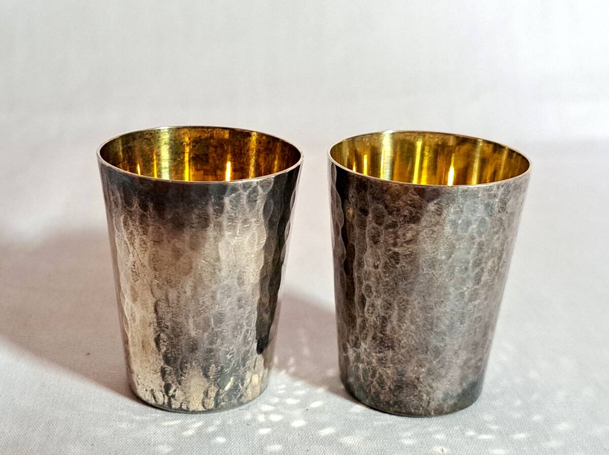 純銀製 山崎謹製 Silver刻印 時代物 菓子皿 古玩 菊皿 山崎商店 純銀製 山崎謹製 Silver刻印 時代物 菓子皿 古玩 菊皿 山崎商店