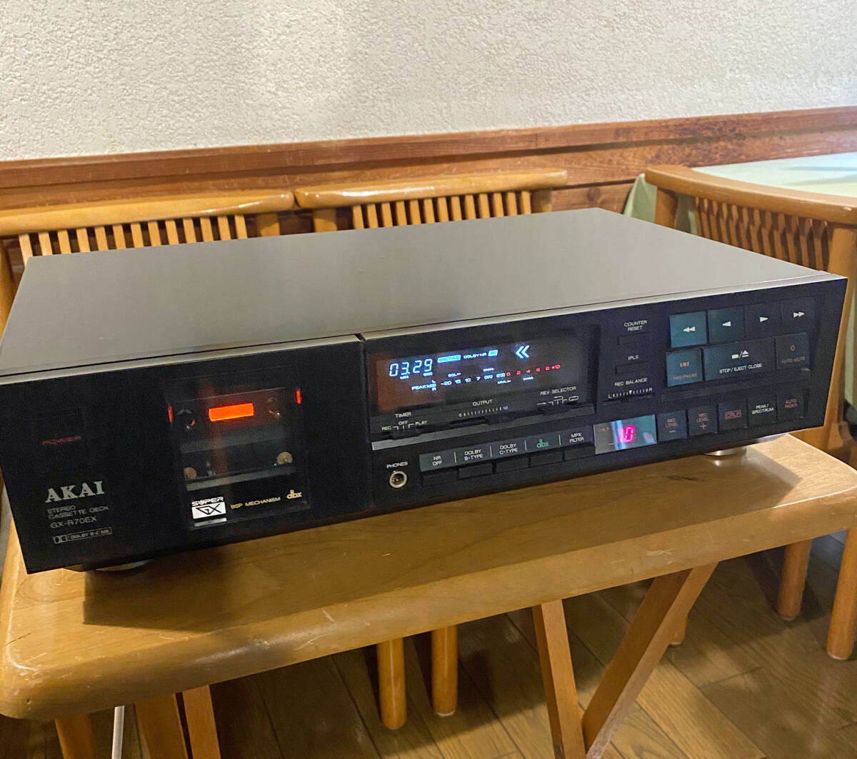 通電確認済み オーディオ アカイ AKAI GXC-46D カセットデッキ Yahoo!オークション -「46」(一般) (カセットデッキ)の落札相場