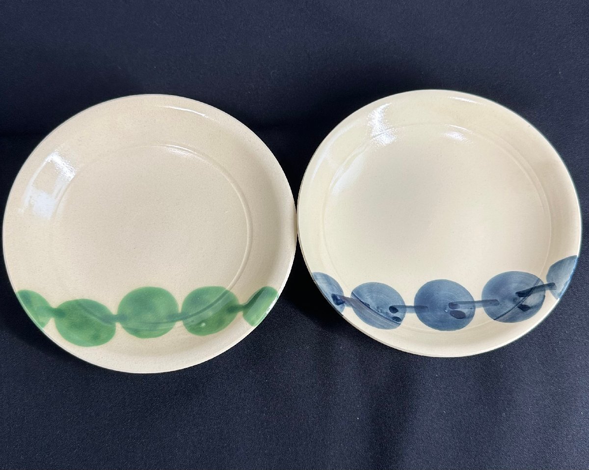 京焼都おどり小皿10客　　新品未使用 京焼都おどり小皿10客 新品未使用 京焼都おどり小皿10