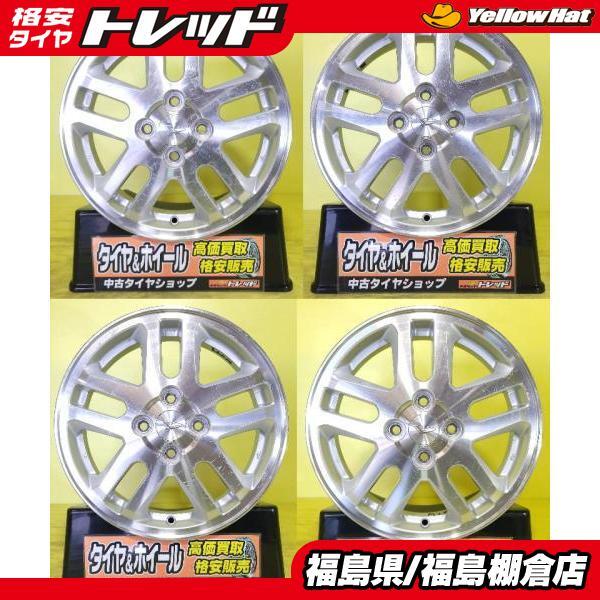 【特売格安】ダイハツ純正15インチ ホイールセット 5スポーク 特売格安】ダイハツ純正15インチ ホイールセット 5スポーク
