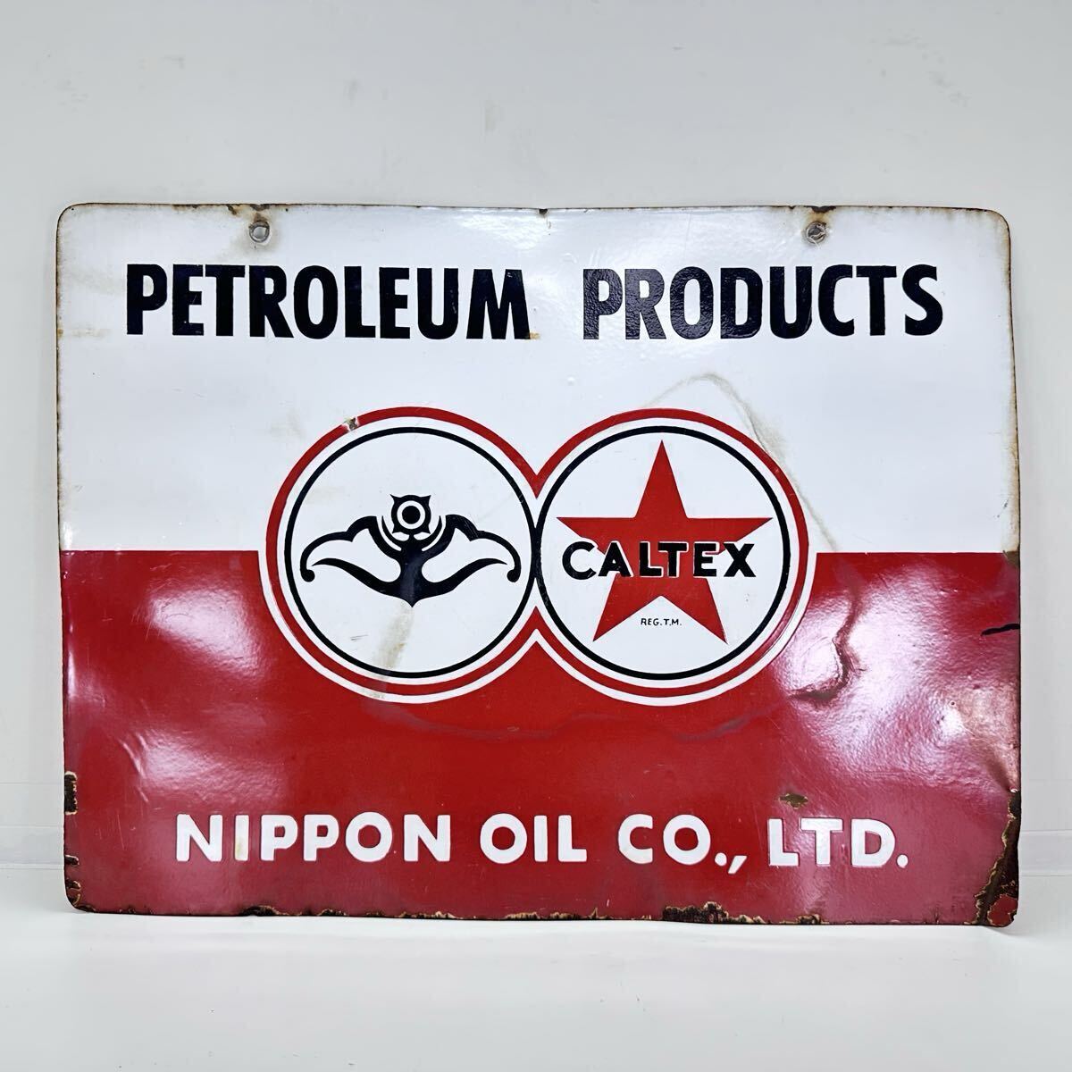 Yahoo!オークション -「カルテックス」(看板) (広告、ノベルティ